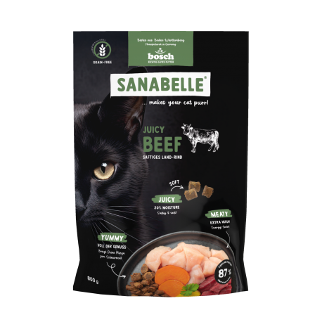 Sanabelle Juicy su jautiena 800g